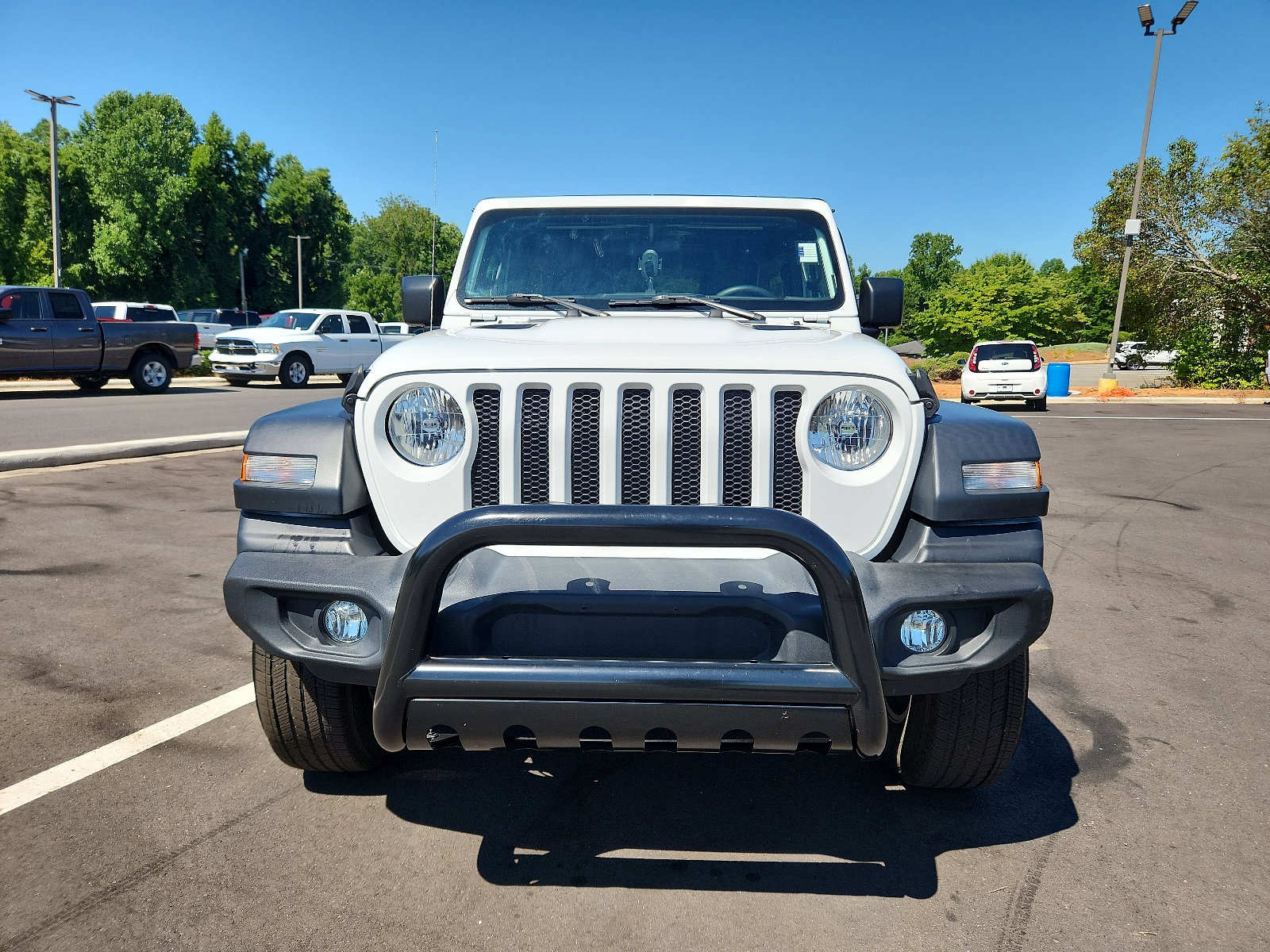 Certified 2020 Jeep Wrangler Unlimited Sport S with VIN 1C4HJXDN1LW198345 for sale in Winston-salem, NC