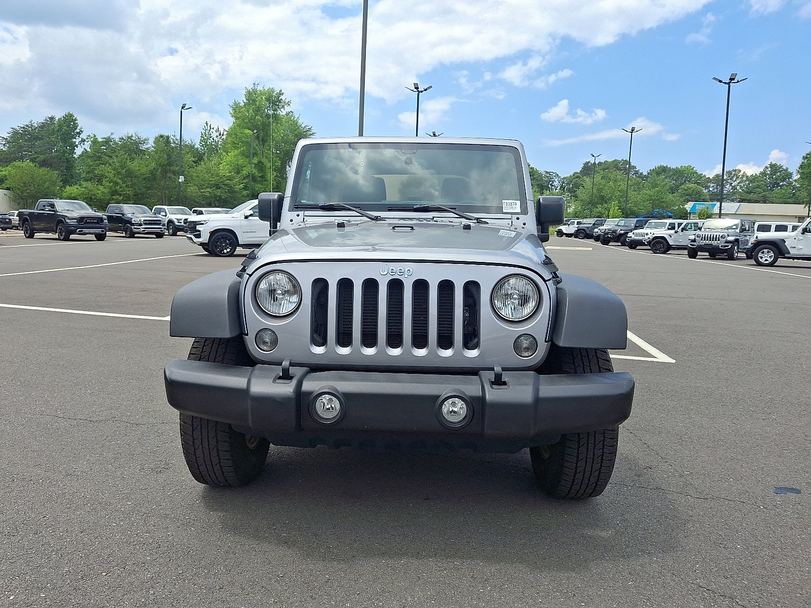 Used 2016 Jeep Wrangler Unlimited Sport S with VIN 1C4BJWDG7GL114263 for sale in Winston Salem, NC