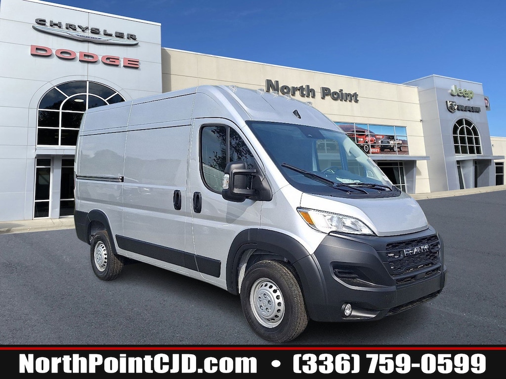 New 2025 Ram ProMaster PROMASTER 1500 TRADESMAN CARGO VAN HIGH ROOF 136' Cargo Van