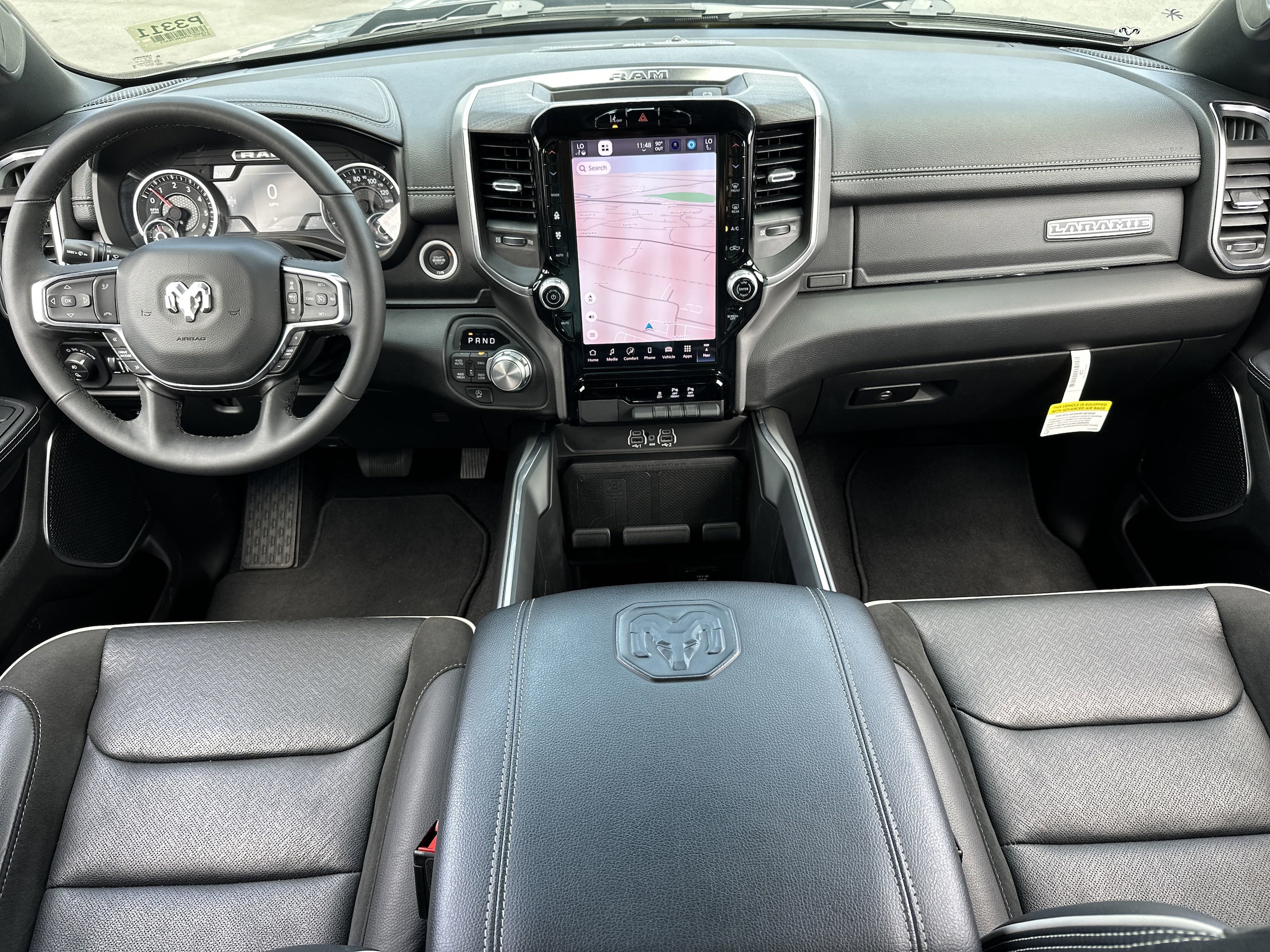 Certified 2025 RAM Ram 1500 Pickup Laramie with VIN 1C6SRFJP9SN579323 for sale in Winston Salem, NC