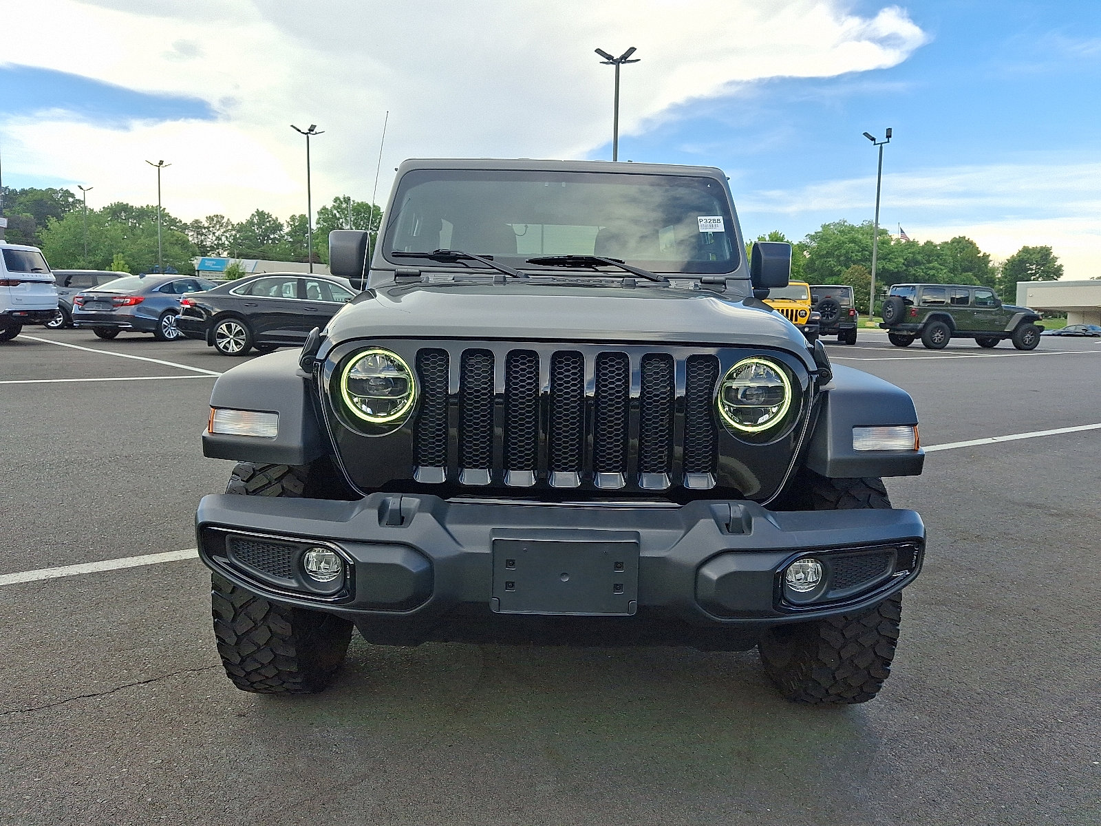 Certified 2021 Jeep Wrangler Unlimited Willys with VIN 1C4HJXDG3MW697442 for sale in Winston Salem, NC