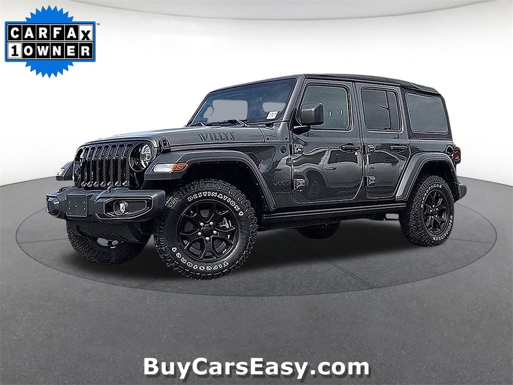 Certified 2021 Jeep Wrangler Unlimited Sport SUV