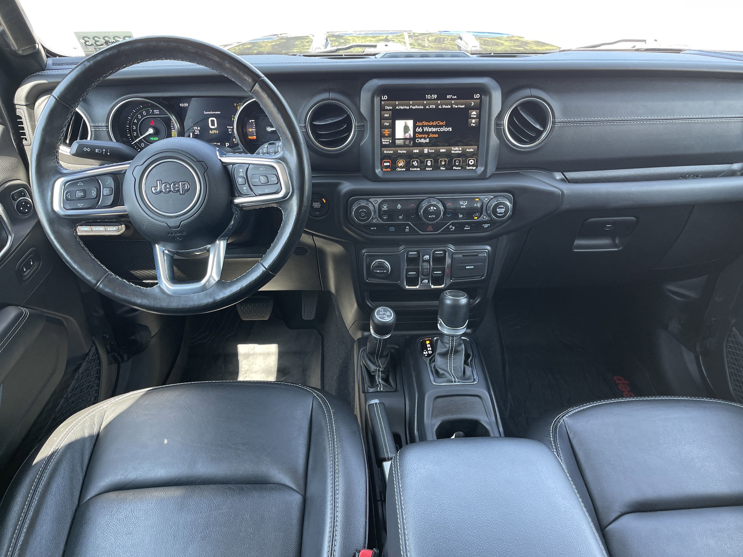 Used 2021 Jeep Wrangler Unlimited Sahara 4XE with VIN 1C4JJXP61MW676982 for sale in Winston Salem, NC