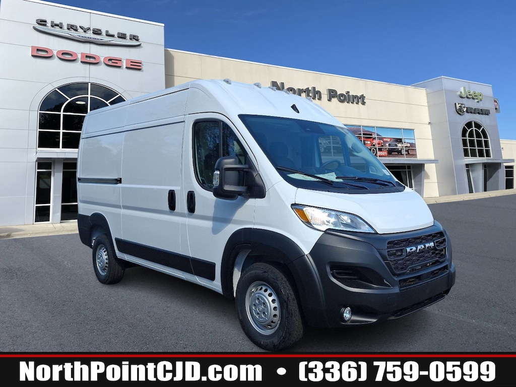 New 2025 Ram ProMaster PROMASTER 2500 TRADESMAN CARGO VAN HIGH ROOF 136' Cargo Van