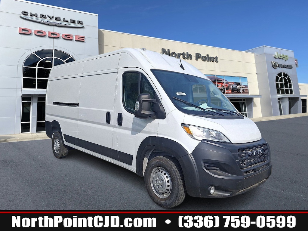New 2024 Ram ProMaster PROMASTER 2500 TRADESMAN CARGO VAN HIGH ROOF 159' Cargo Van