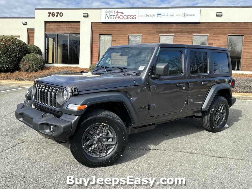 New 2026 Jeep Wrangler 4-DOOR SPORT S Sport Utility