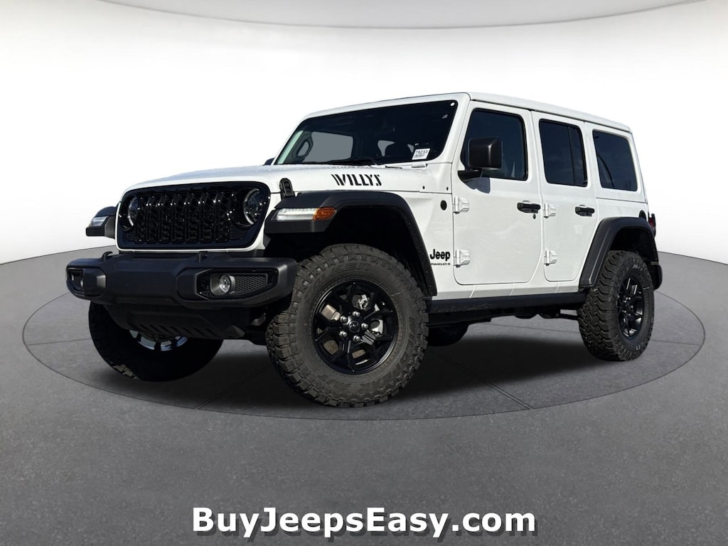 New 2026 Jeep Wrangler 4-DOOR WILLYS Sport Utility