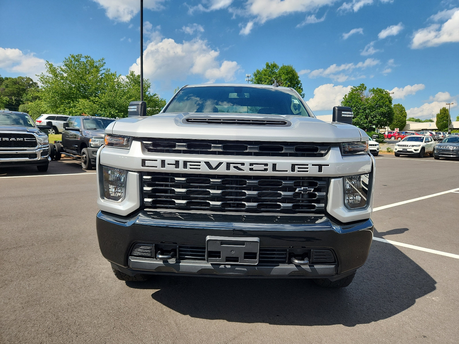 Used 2021 Chevrolet Silverado 2500HD Custom with VIN 1GC1YME71MF295655 for sale in Winston-salem, NC