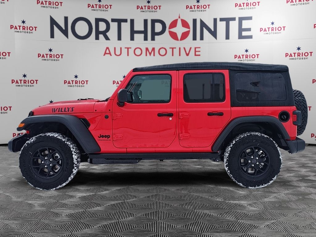 New 2026 Jeep Wrangler 4-DOOR WILLYS Sport Utility