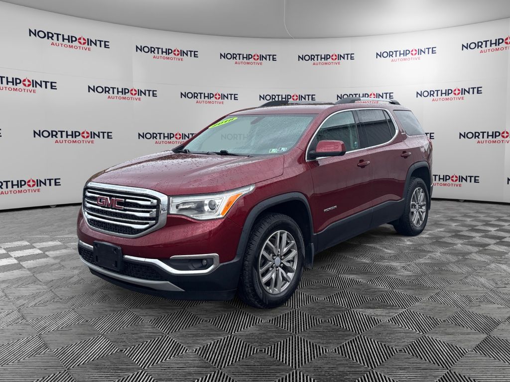 Used 2018 GMC Acadia SLE-2 with VIN 1GKKNSLS3JZ117222 for sale in Seneca, PA