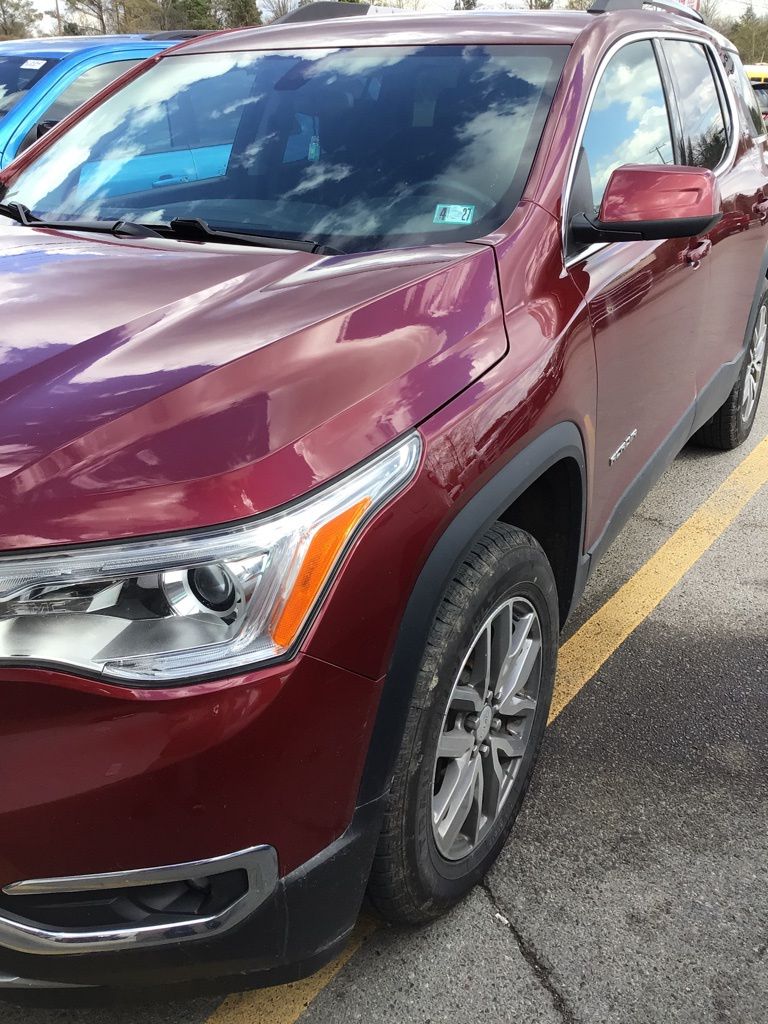 Used 2017 GMC Acadia SLE-2 with VIN 1GKKNSLS0HZ178683 for sale in Seneca, PA