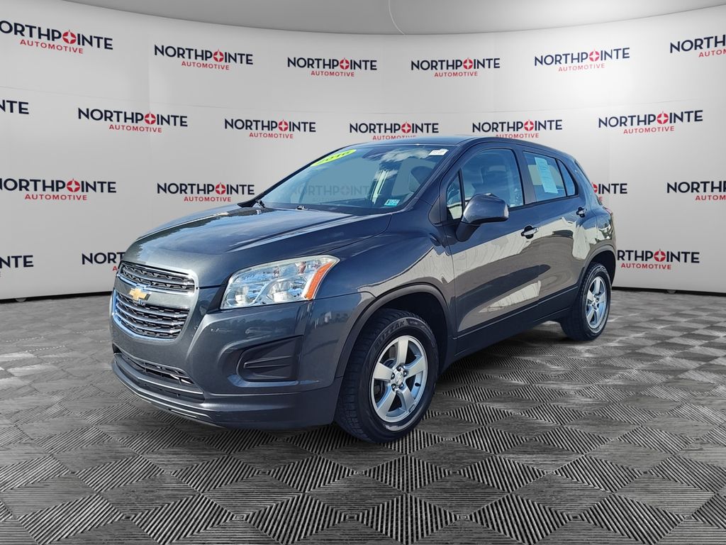 Used 2016 Chevrolet Trax LS with VIN 3GNCJNSB5GL124548 for sale in Seneca, PA