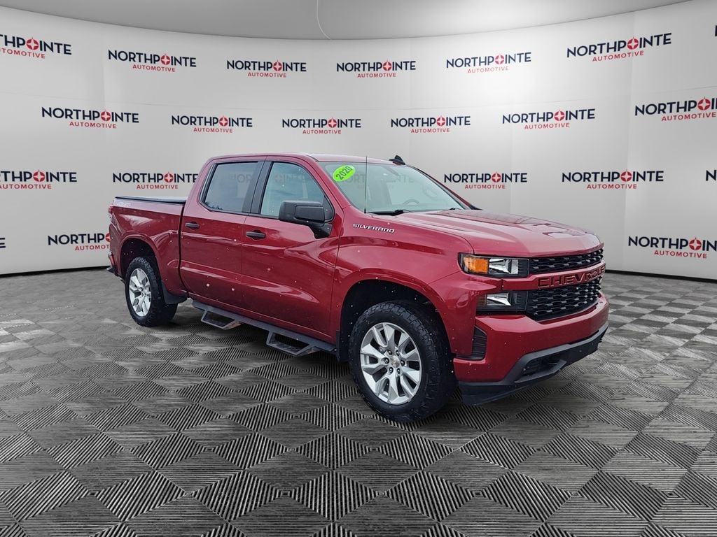 Used 2020 Chevrolet Silverado 1500 Silverado Custom Truck Crew Cab