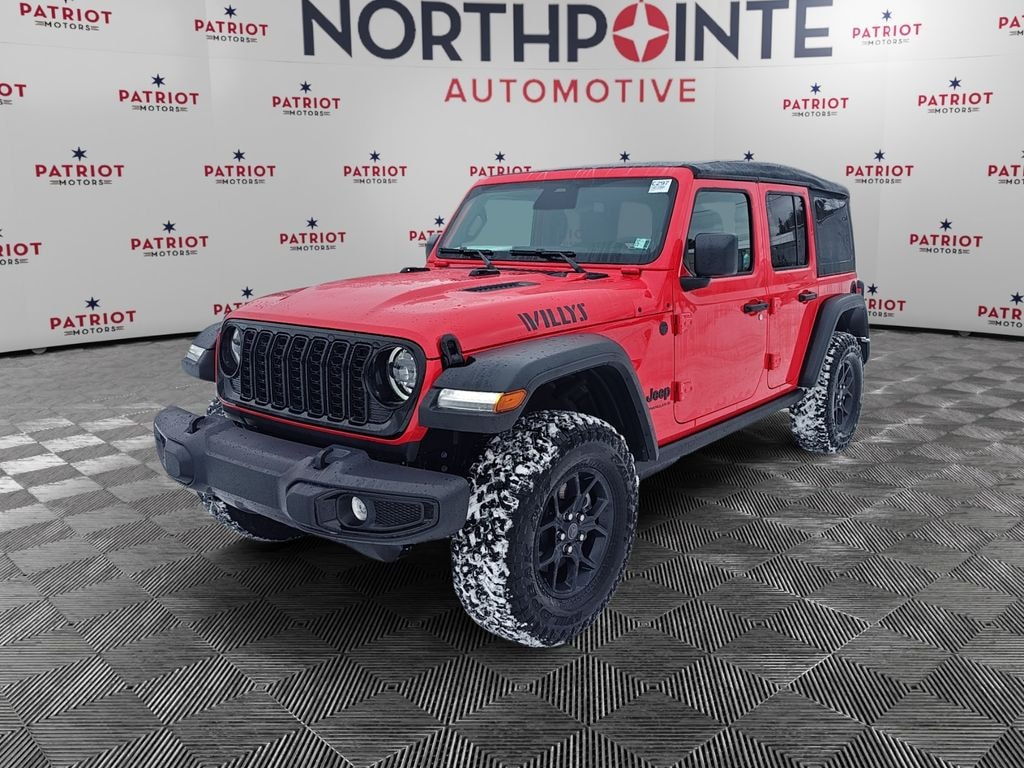 New 2026 Jeep Wrangler 4-DOOR WILLYS Sport Utility