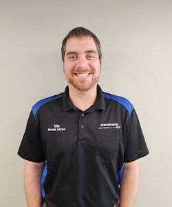 Staff member Ty Jones from fd7cbe8297f2