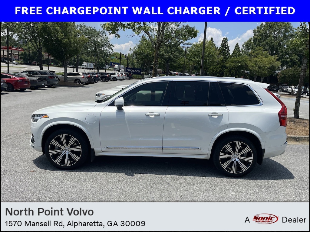 Certified 2022 Volvo XC90 Recharge Plug-In Hybrid T8 Inscription 7 Passenger Extended Range T8 eAWD PHEV Inscription 7P Extended Range