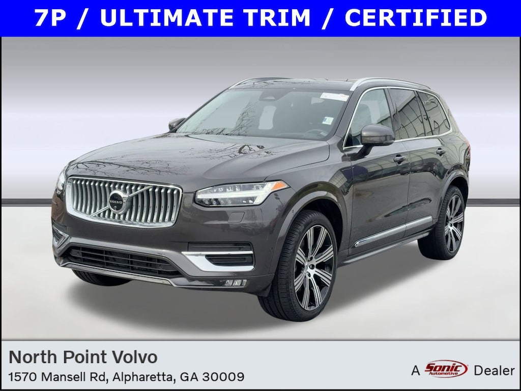 Certified 2024 Volvo XC90 B6 Ultimate 7 Passenger B6 AWD Ultimate Bright Theme 7P