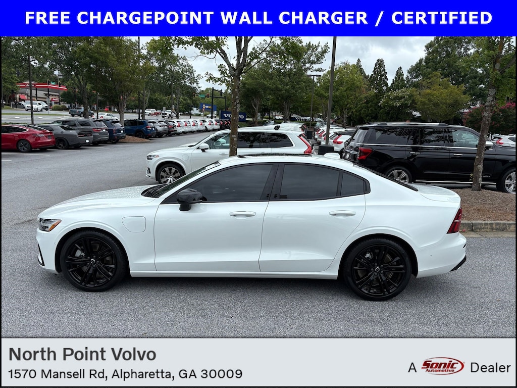 Certified 2024 Volvo S60 Recharge Plug-In Hybrid T8 Ultimate Black Edition T8 eAWD PHEV Ultimate Black Edition