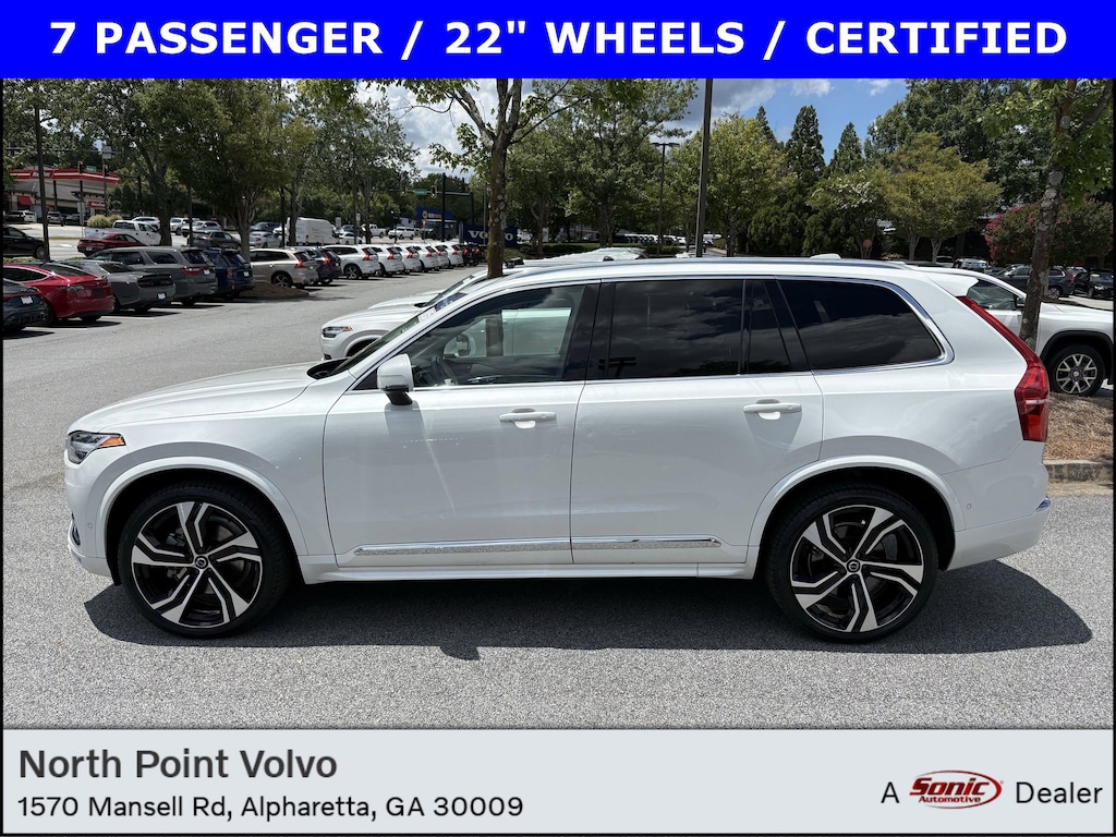 Certified 2024 Volvo XC90 B6 Ultimate 7 Passenger B6 AWD Ultimate Bright Theme 7P