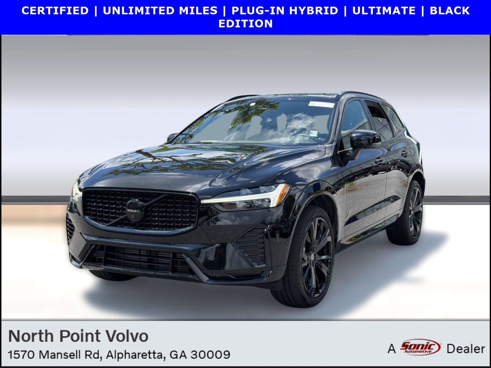 XC60 Recharge Plug-In Hybrid T8 Ultimate Black Edition SUV