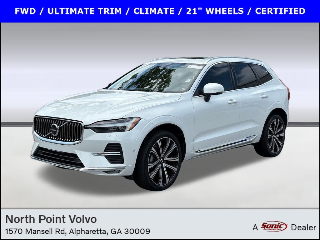Certified 2023 Volvo XC60 B5 Ultimate B5 FWD Ultimate Bright Theme