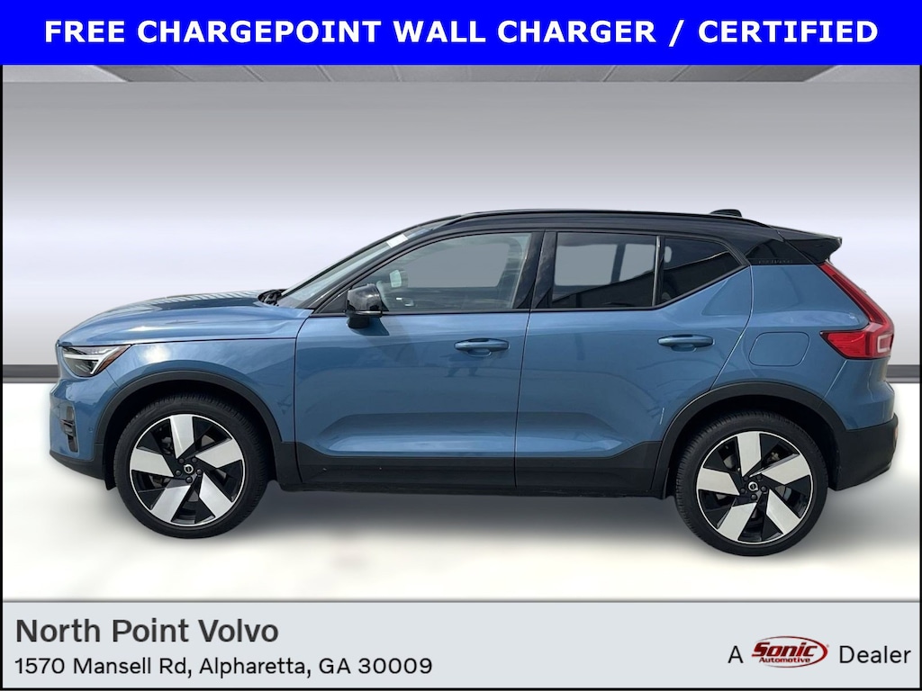 Certified 2023 Volvo XC40 Recharge Pure Electric Ultimate Twin eAWD Ultimate