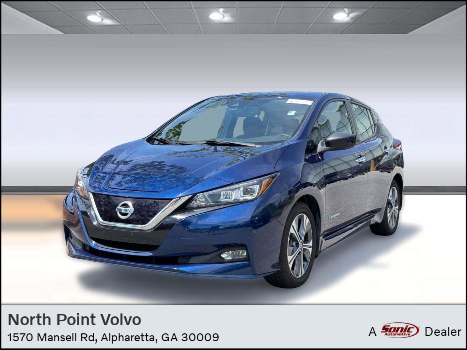 Used 2019 Nissan Leaf SV Plus with VIN 1N4BZ1CP9KC313259 for sale in Alpharetta, GA