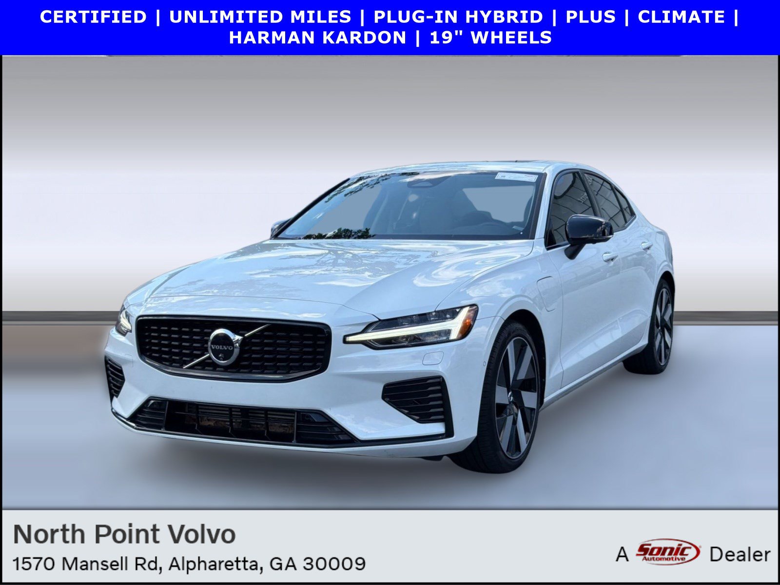 S60 Recharge Plug-In Hybrid T8 Plus Sedan