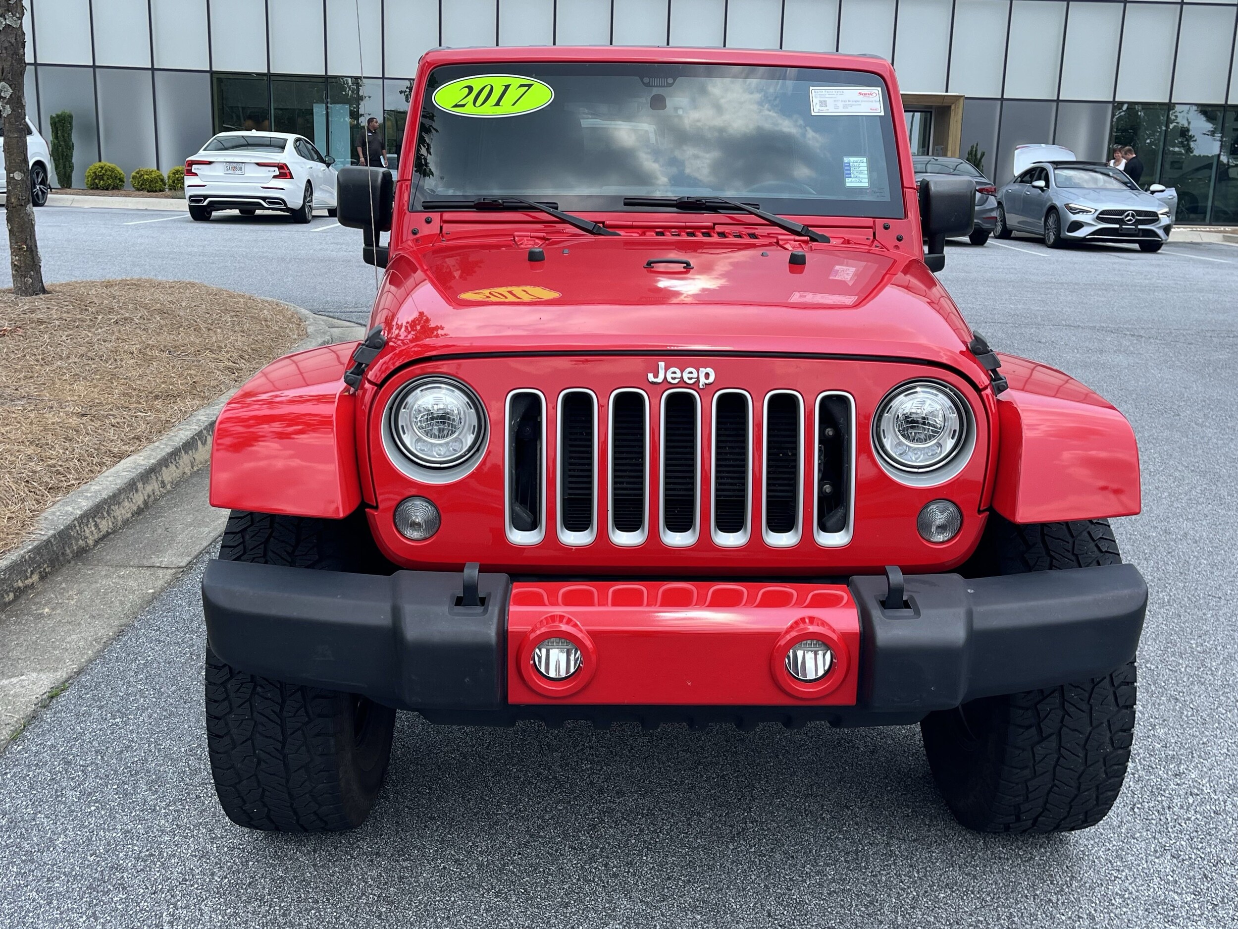 Used 2017 Jeep Wrangler Unlimited Sahara with VIN 1C4BJWEG3HL511176 for sale in Alpharetta, GA