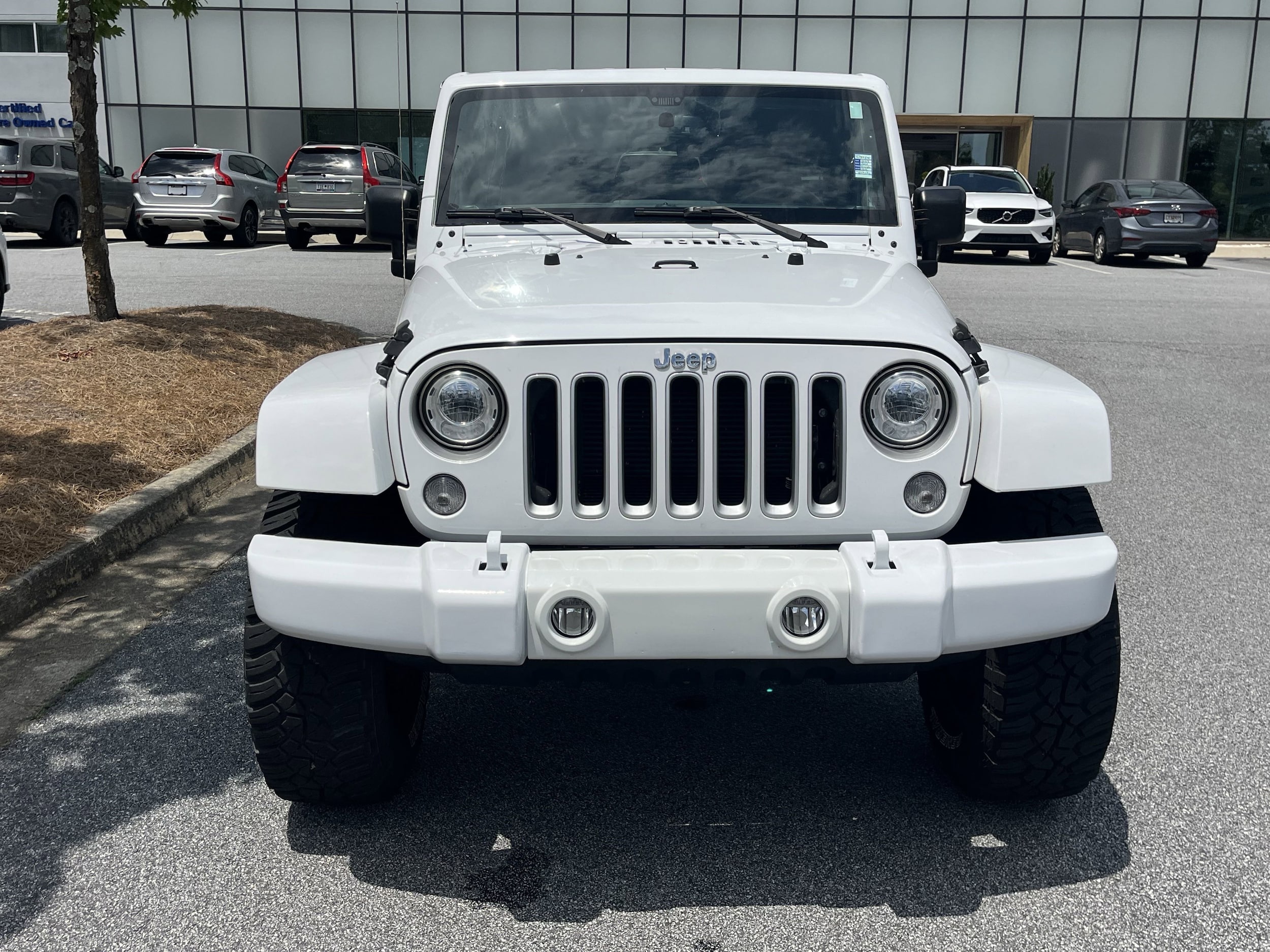 Used 2017 Jeep Wrangler Unlimited Sahara with VIN 1C4BJWEG4HL587540 for sale in Alpharetta, GA