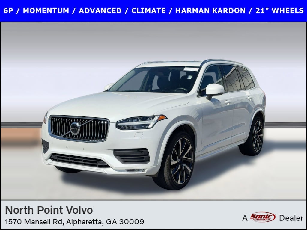 Used 2021 Volvo XC90 T6 Momentum 6 Passenger T6 AWD Momentum 6P