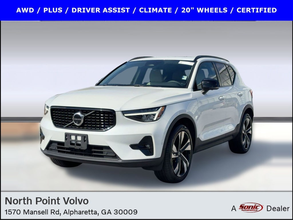 Certified 2023 Volvo XC40 B5 Plus B5 AWD Plus Dark Theme