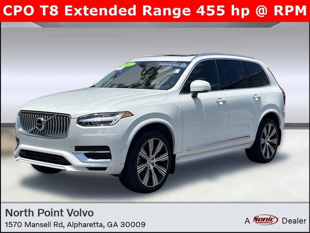 Certified 2022 Volvo XC90 Recharge Plug-In Hybrid T8 Inscription 7 Passenger Extended Range T8 eAWD PHEV Inscription 7P Extended Range