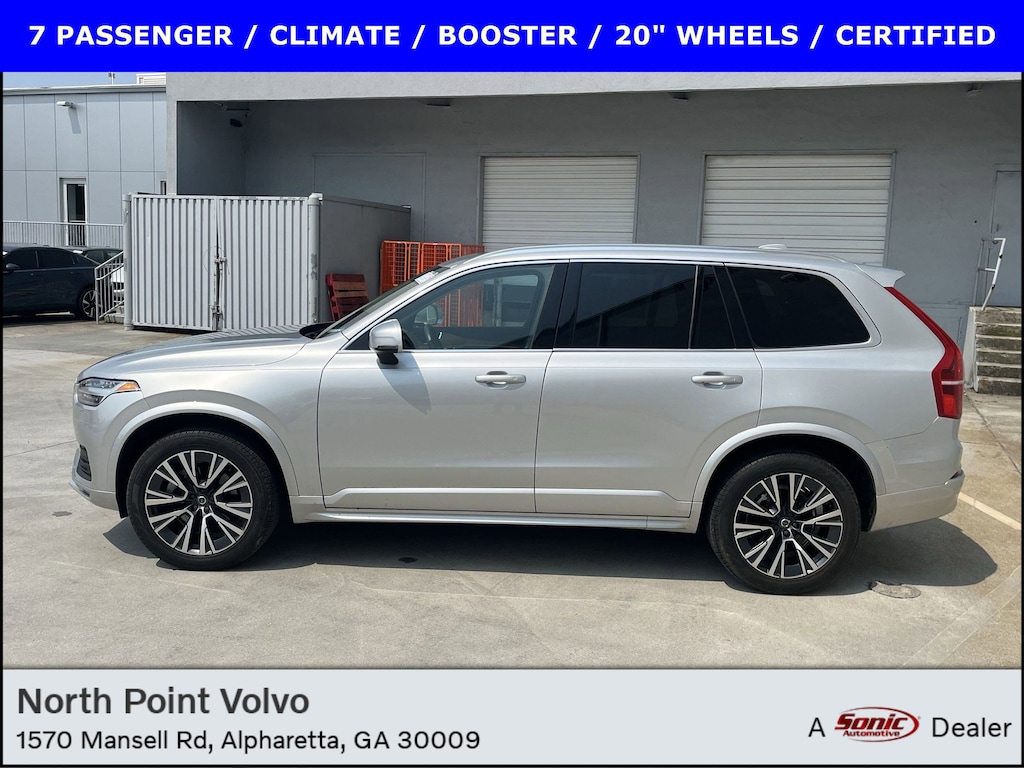 Certified 2022 Volvo XC90 T6 Momentum 7 Passenger T6 AWD Momentum 7P