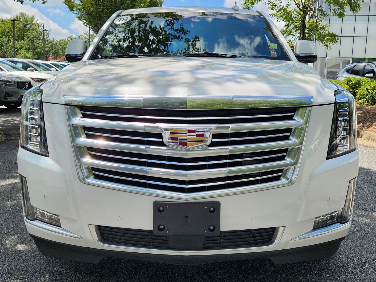 Used 2018 Cadillac Escalade ESV Platinum with VIN 1GYS4KKJXJR235480 for sale in Alpharetta, GA