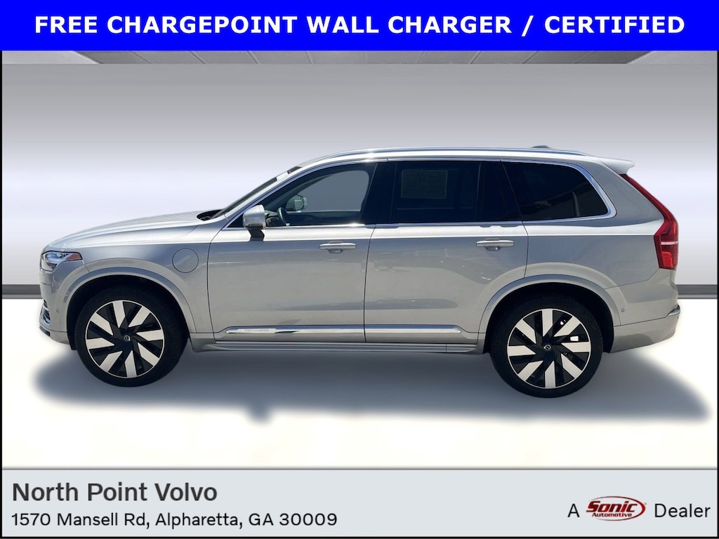 Certified 2024 Volvo XC90 Recharge Plug-In Hybrid T8 Plus 7 Passenger T8 eAWD PHEV Plus Bright Theme 7P