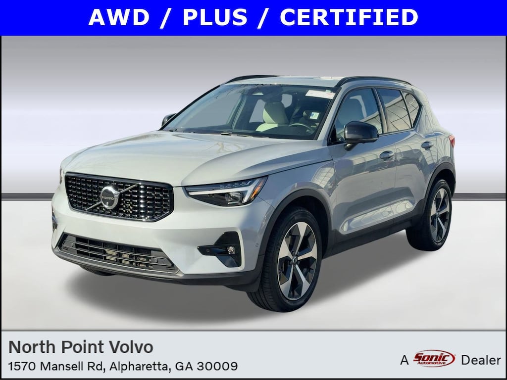 Certified 2024 Volvo XC40 B5 Plus B5 AWD Plus Dark Theme