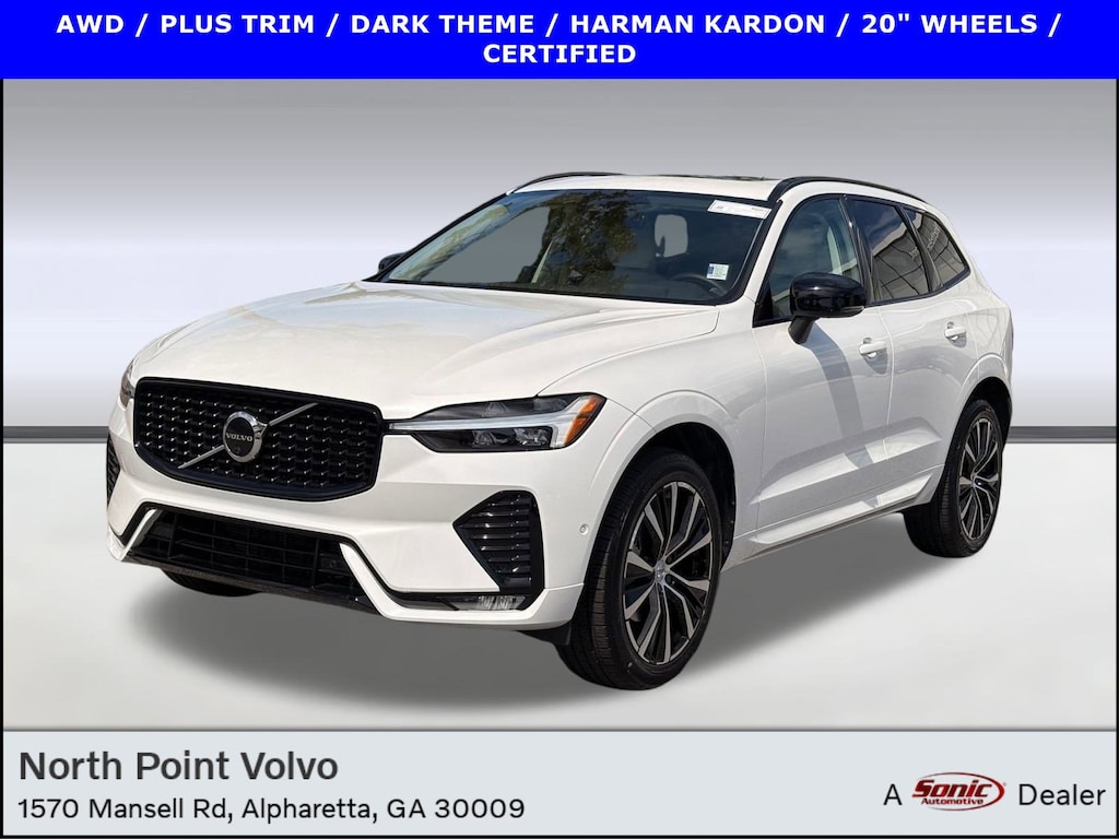 Certified 2023 Volvo XC60 B5 Plus B5 AWD Plus Dark Theme