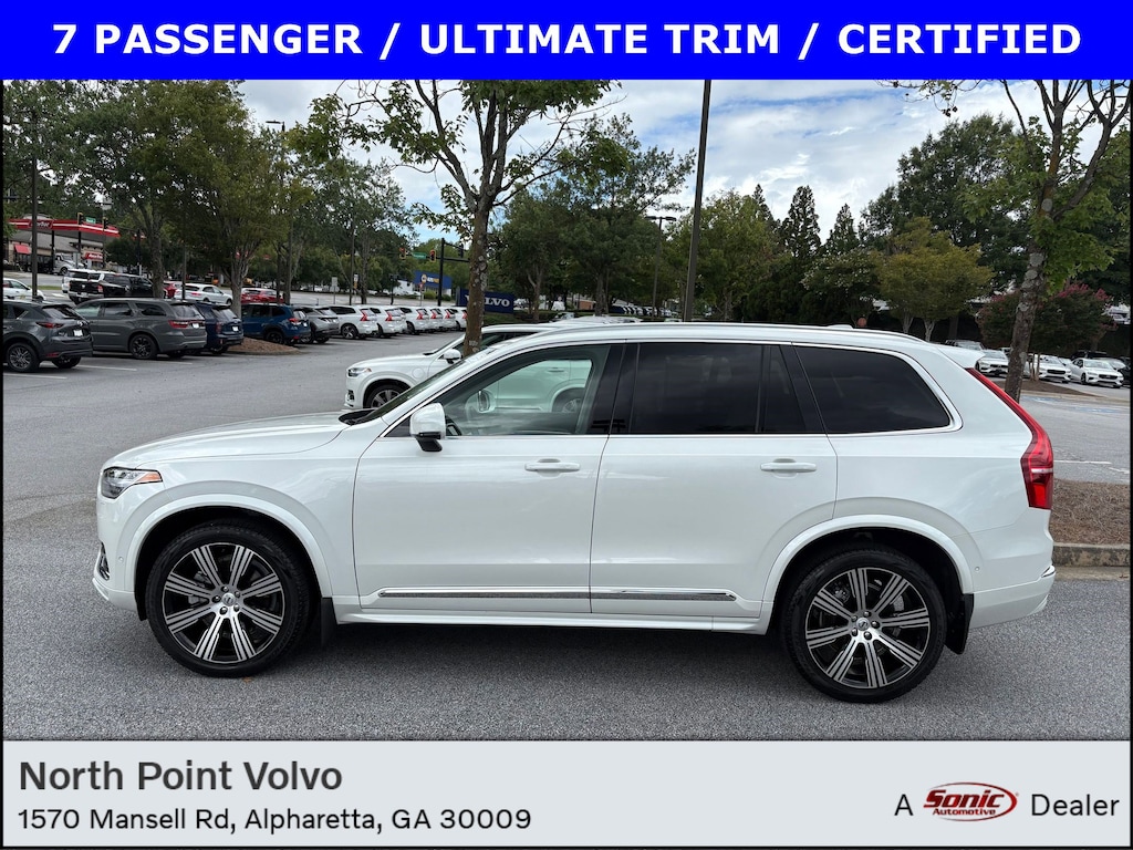 Certified 2024 Volvo XC90 B6 Ultimate 7 Passenger B6 AWD Ultimate Bright Theme 7P