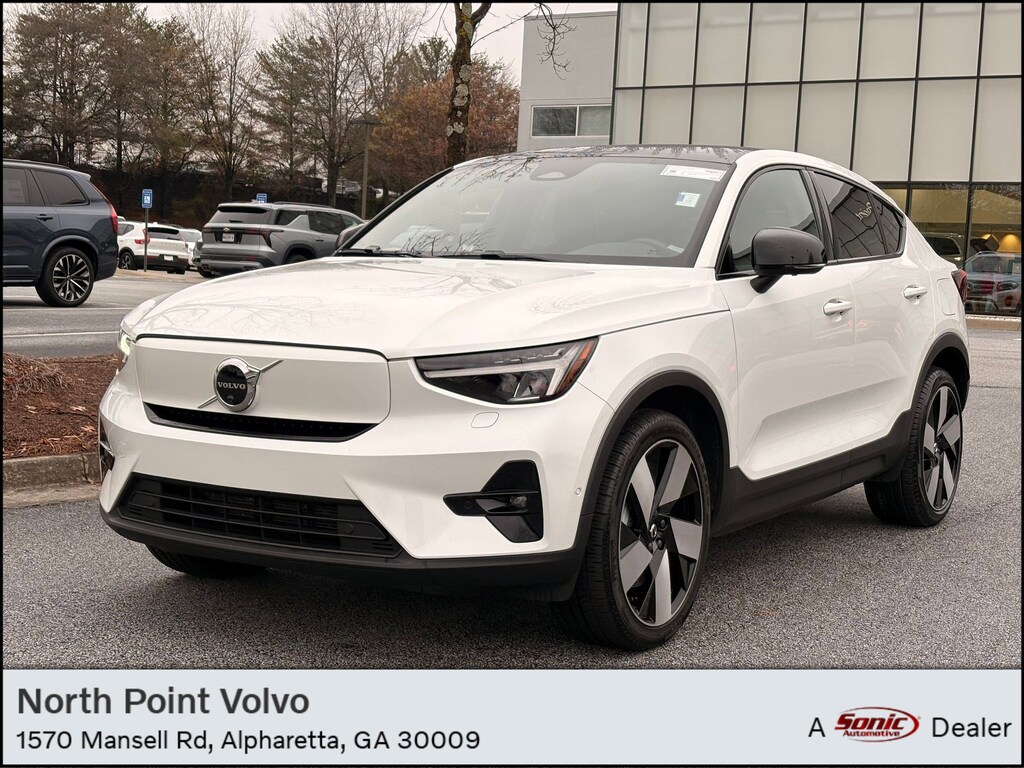 Certified 2023 Volvo C40 Recharge Pure Electric Ultimate Twin eAWD Ultimate