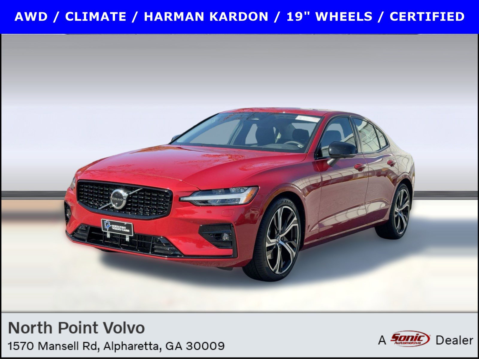 2023 Volvo S60 B5 AWD Plus Dark Theme 