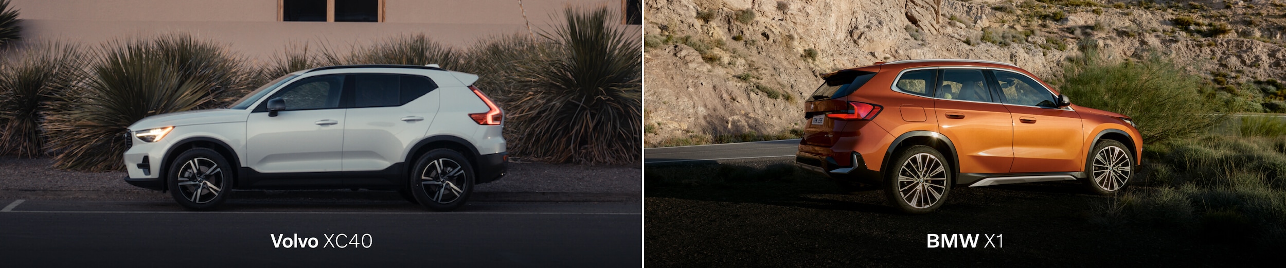 Volvo XC40 vs. BMW X1