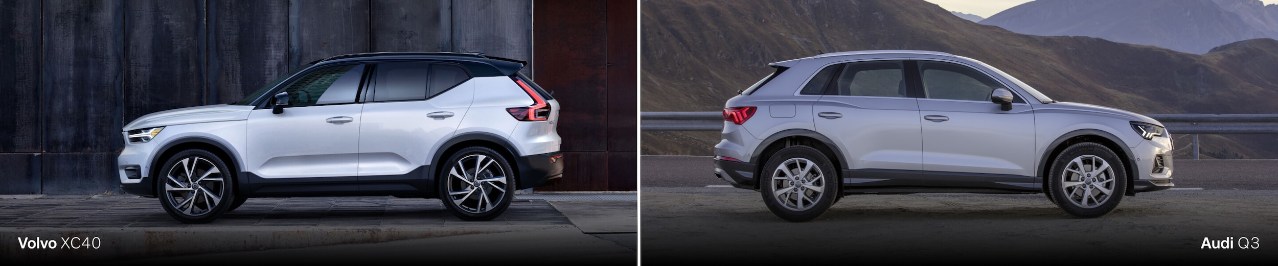 Volvo XC40 Vs. Audi Q3