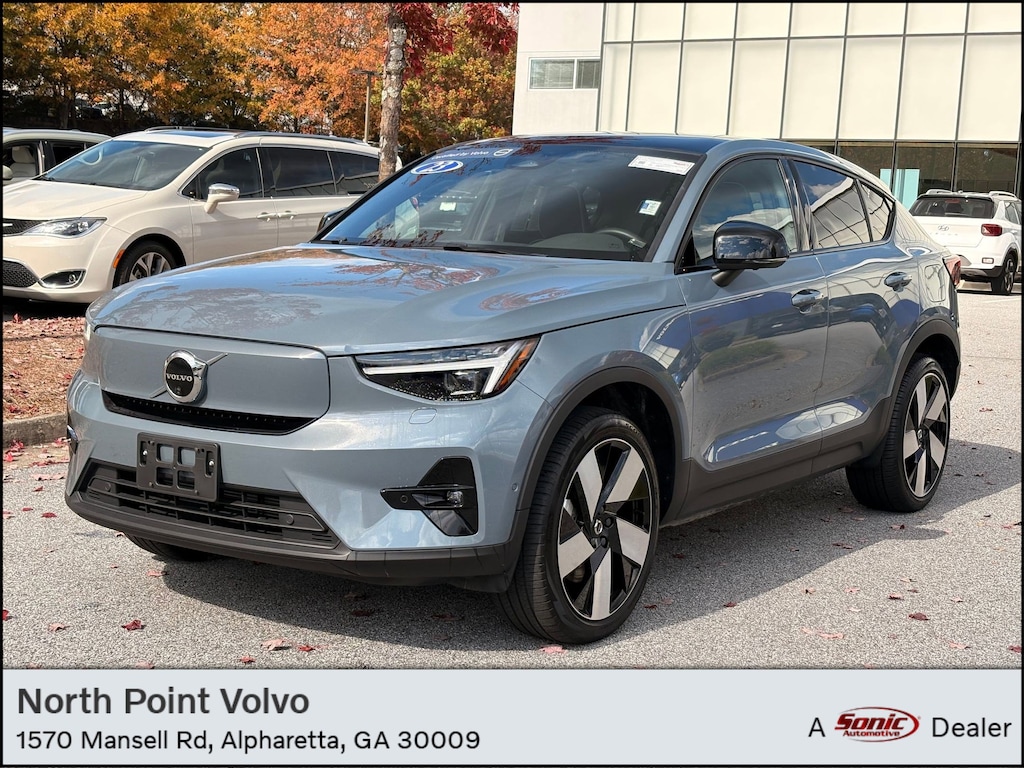 Certified 2023 Volvo C40 Recharge Pure Electric Ultimate Twin eAWD Ultimate