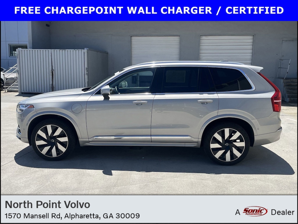 Certified 2024 Volvo XC90 Recharge Plug-In Hybrid T8 Plus 7 Passenger T8 eAWD PHEV Plus Bright Theme 7P