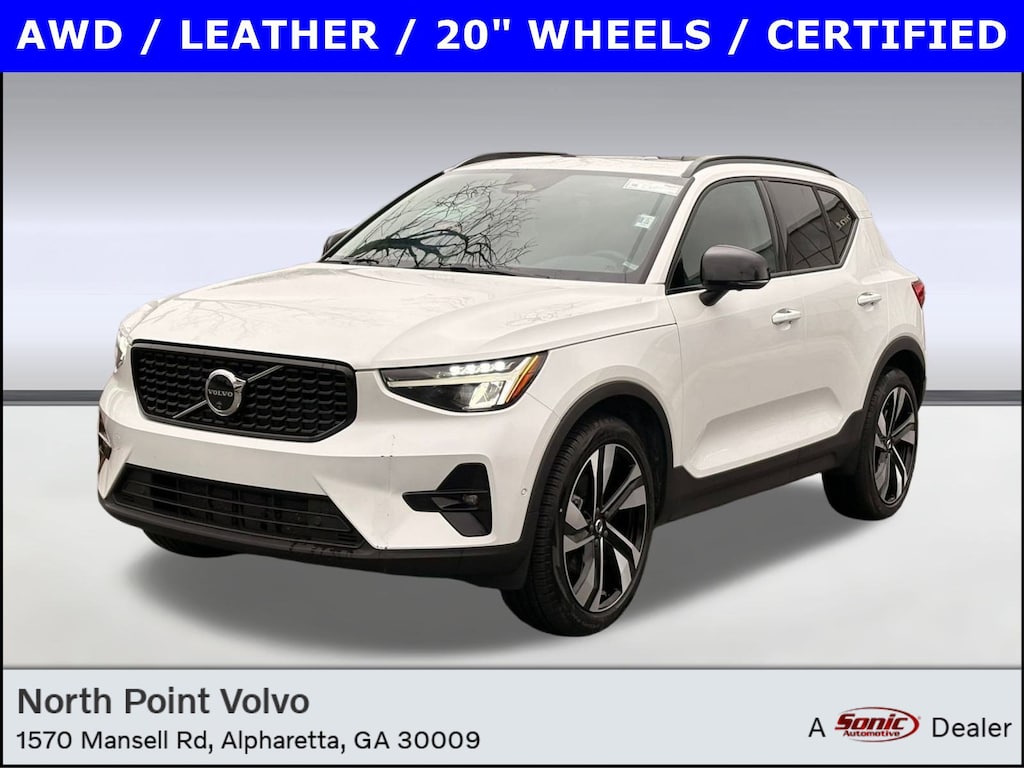 Certified 2025 Volvo XC40 B5 Plus B5 AWD Plus Dark Theme