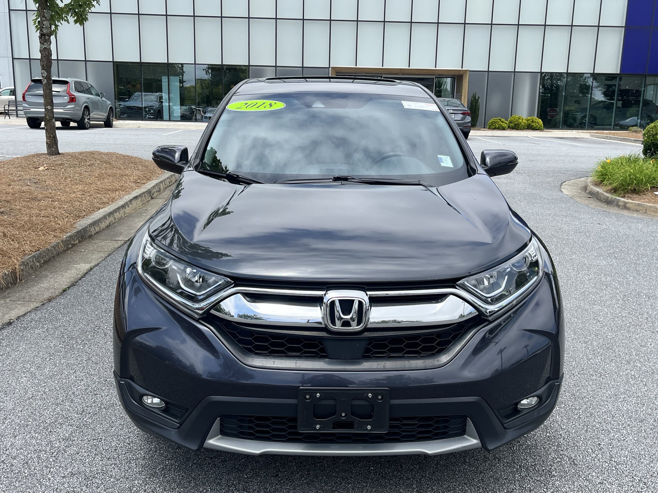 Used 2018 Honda CR-V EX-L with VIN 7FARW2H8XJE017696 for sale in Alpharetta, GA