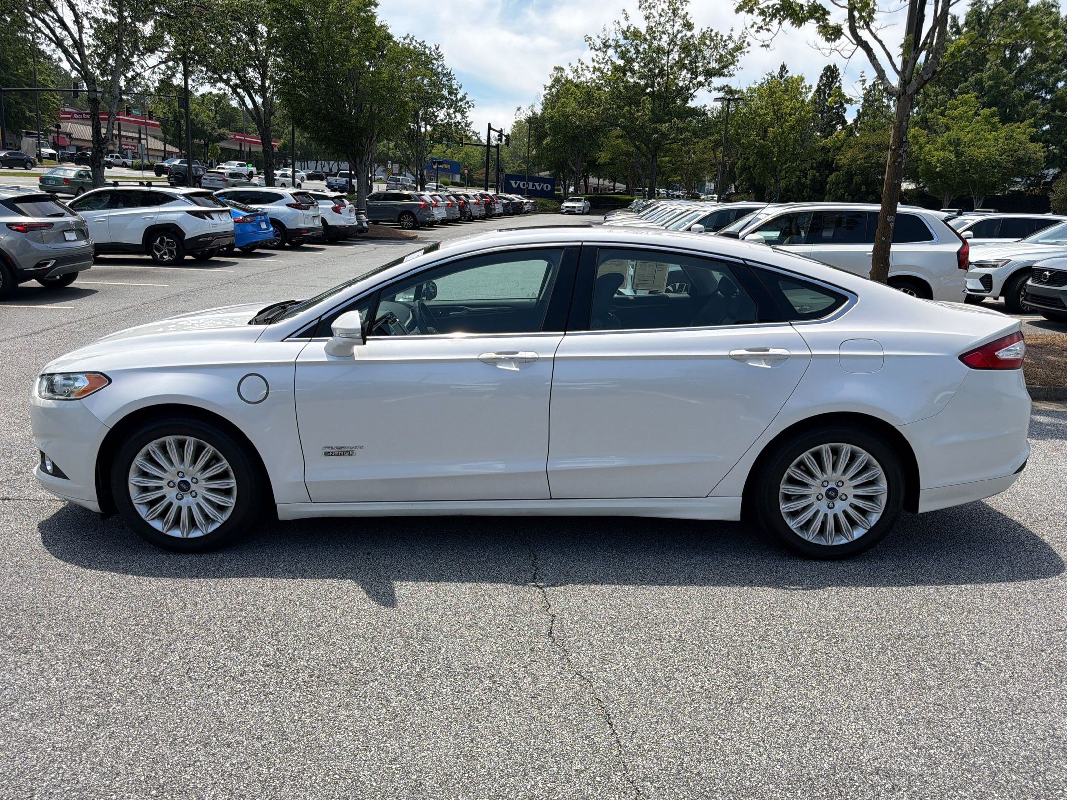 Used 2014 Ford Fusion Energi SE Luxury with VIN 3FA6P0PU1ER398380 for sale in Alpharetta, GA