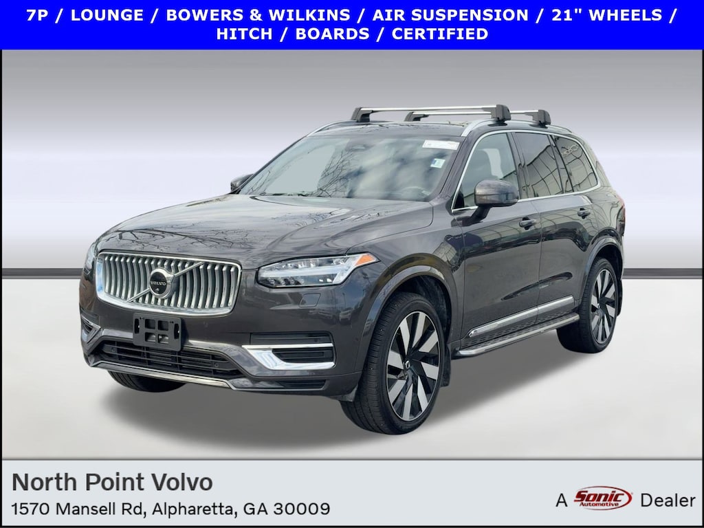Used 2023 Volvo XC90 Recharge Plug-In Hybrid T8 Ultimate 7 Passenger T8 eAWD PHEV Ultimate Bright Theme 7P