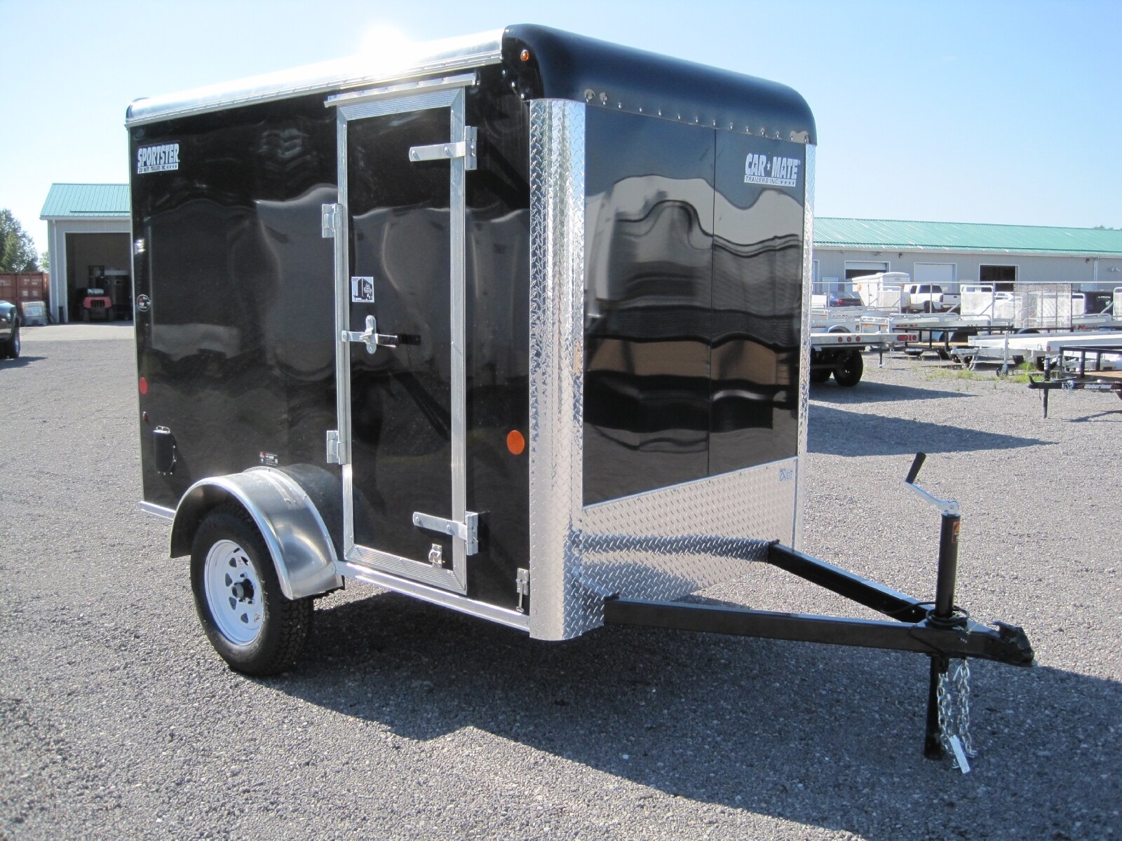 New 2017 Car Mate Trailers 5' x 8.5' Sportster Cargo Trailer For Sale ...